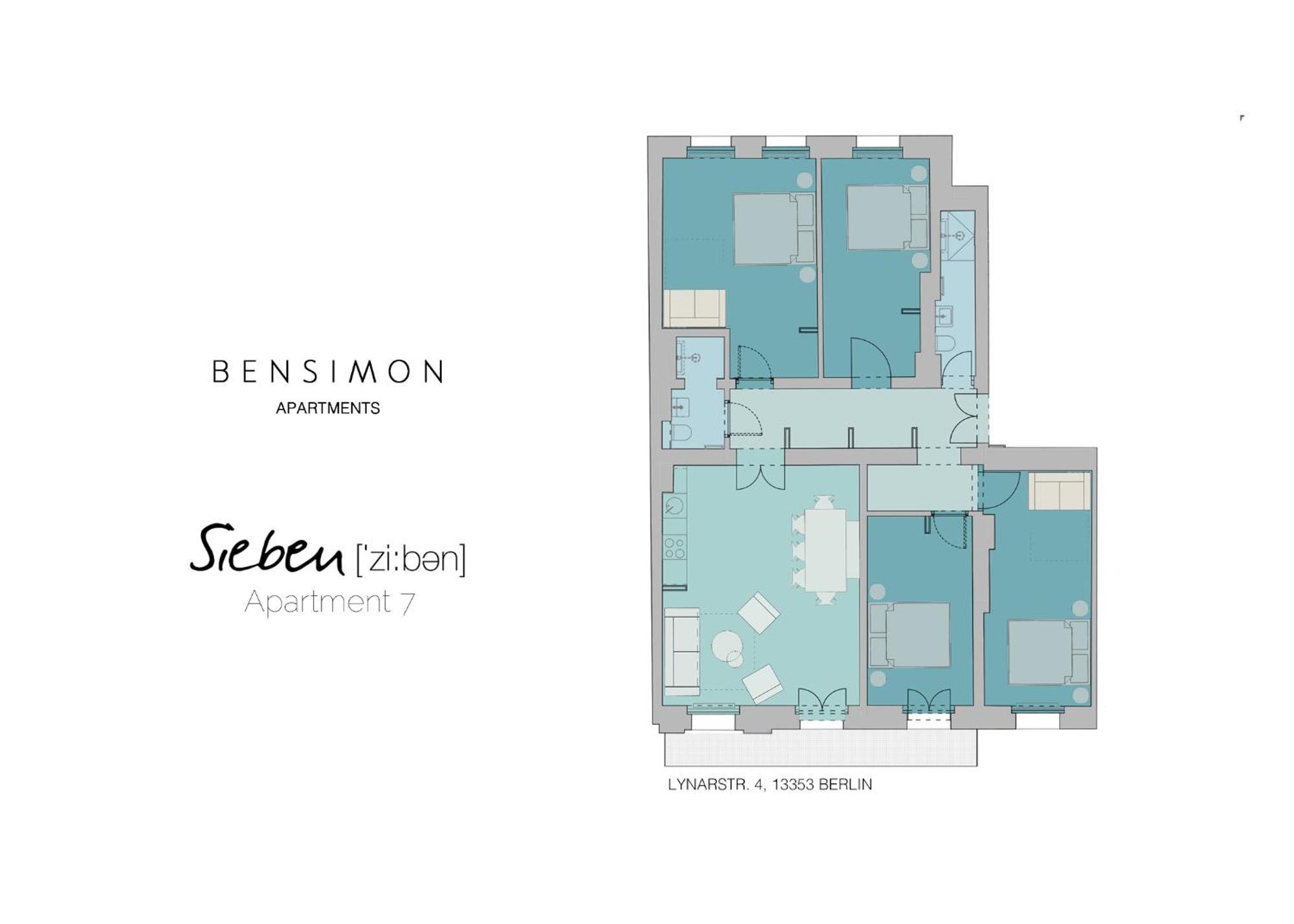 Bensimon Apartments Mitte/Wedding Berlin Room photo