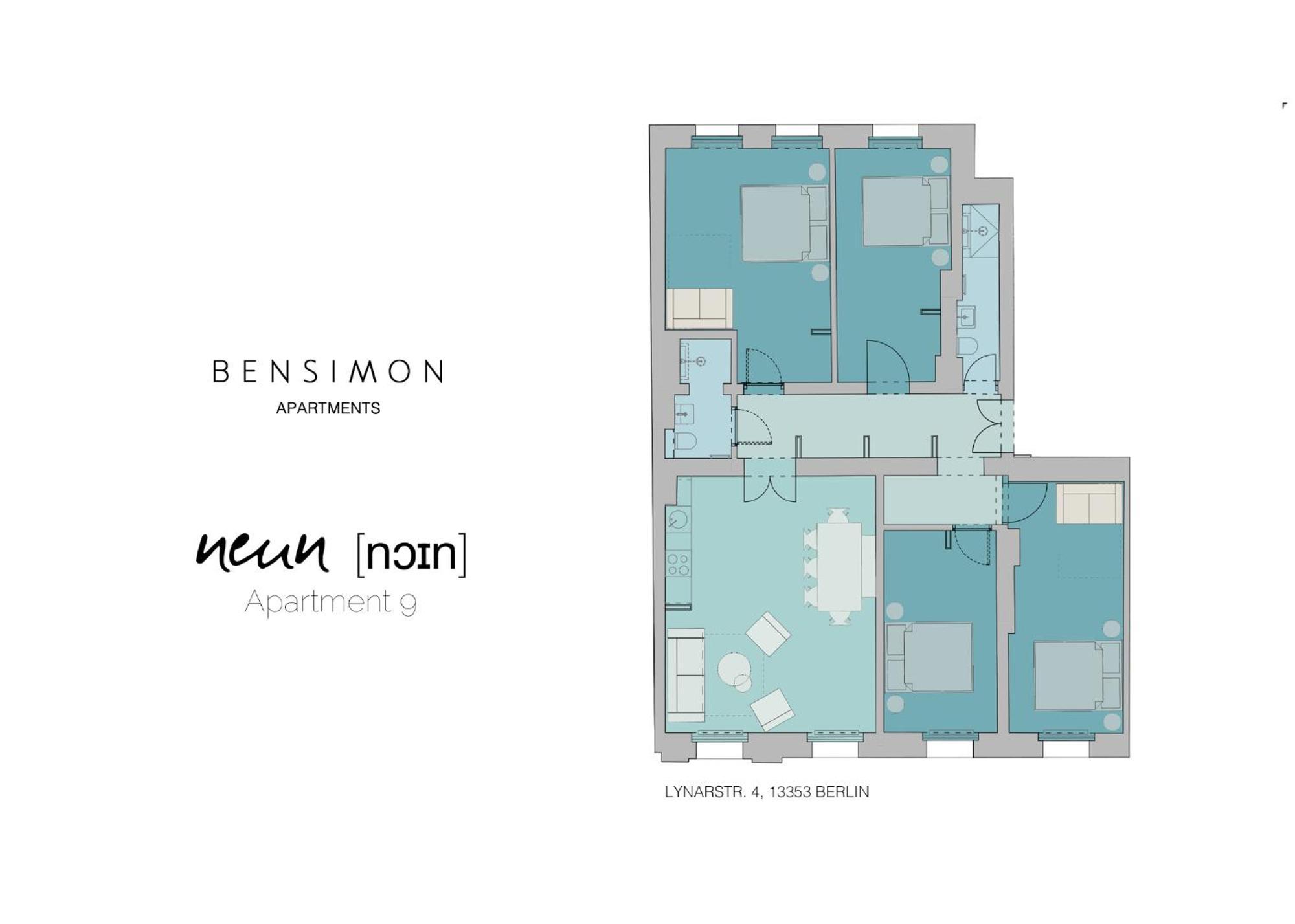 Bensimon Apartments Mitte/Wedding Berlin Room photo